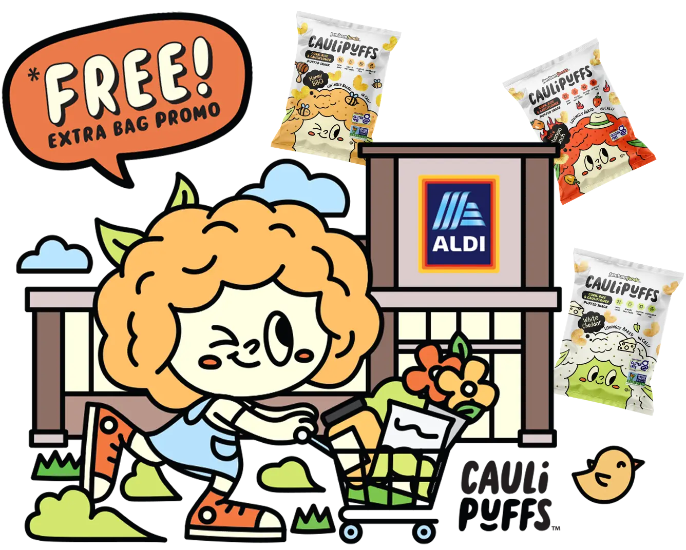 Free Extra Bag Promo - Aldi