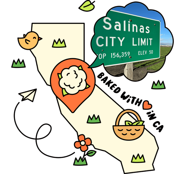 Made with love in California